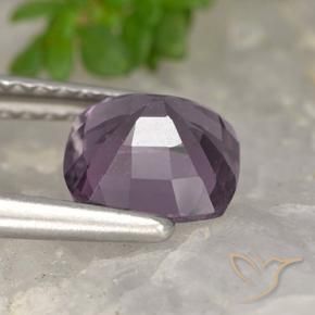 Espinélio roxo médio Natural 1.43ct, Almofada, VS
