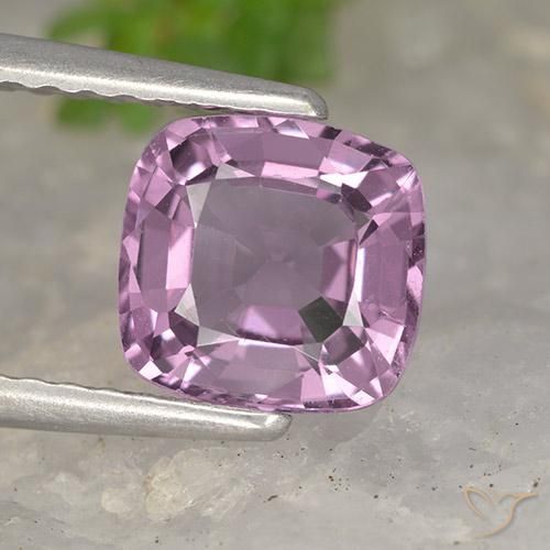 1.53ct Natural roxo médio Espinélio, Almofada, VVS