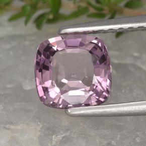 Espinélio roxo natural 1,31ct, almofada cortada, VVS