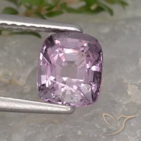 Espinélio Uva Clara Roxo-Rosa Natural 1.43ct, Almofada, VVS