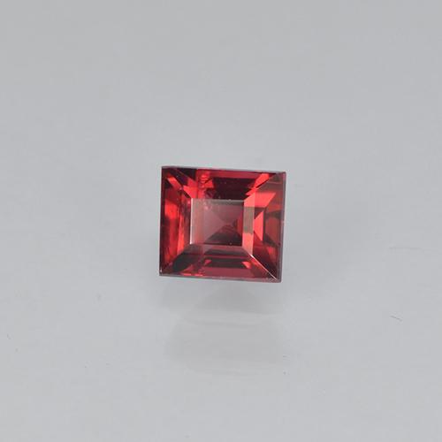 Espinélio vermelho natural 0,32ct, baguete, VS