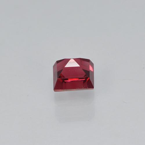 Espinélio vermelho natural 0,32ct, baguete, VS