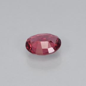 Espinélio vermelho natural 0,45ct, corte oval, VVS-VS