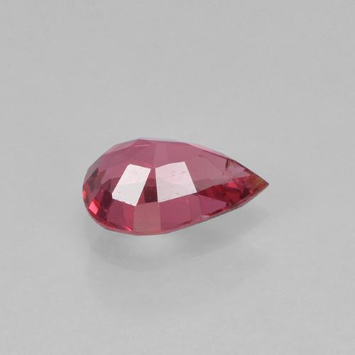 Espinélio vermelho médio Natural 0.40ct, Formato de pêra, VS