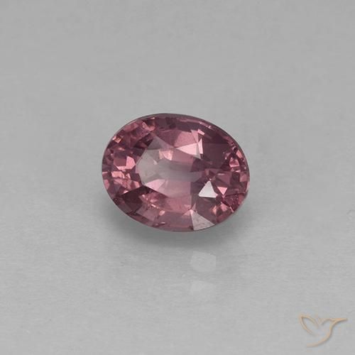 Espinélio roxo avermelhado Natural 1.55ct, oval, VS