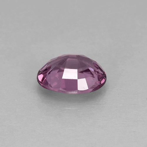 Espinélio roxo natural 1,63ct, corte oval, VVS