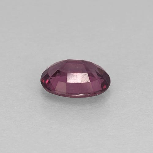 Espinélio roxo natural 1,03ct, corte oval, VVS