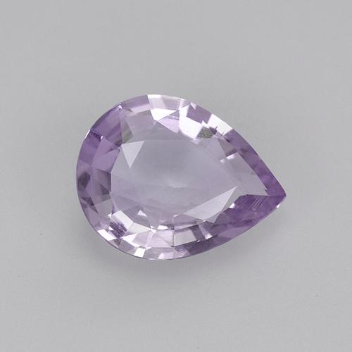 Espinélio violeta natural 1,16ct, formato de pêra, VS