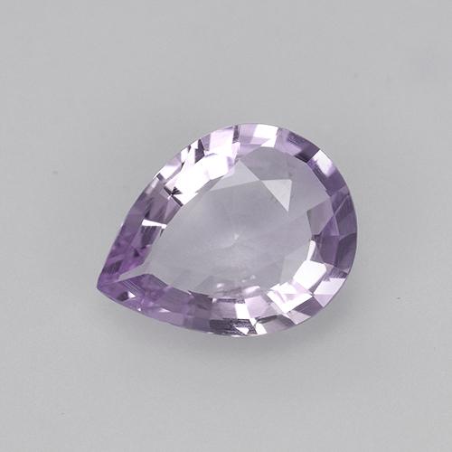 Espinélio violeta natural 1,16ct, formato de pêra, VS