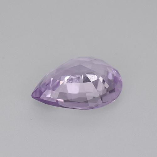 Espinélio violeta natural 1,16ct, formato de pêra, VS