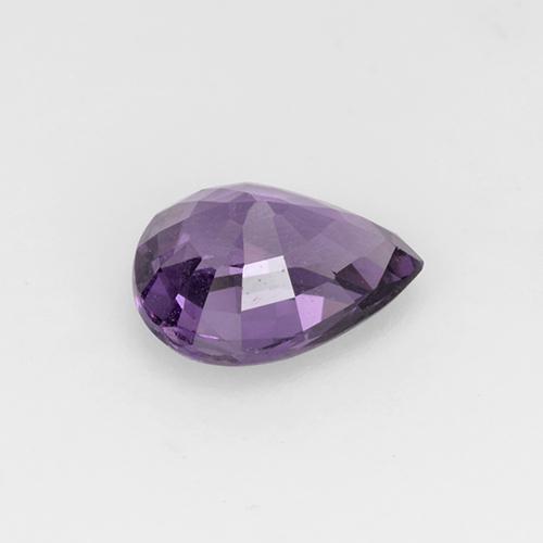 Espinélio Violeta Profundo Natural 1.01ct, Formato de pêra, VS