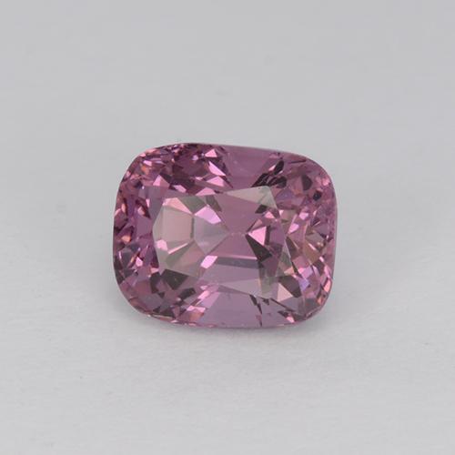 Espinélio roxo natural 1,15ct, almofada cortada, VVS-VS
