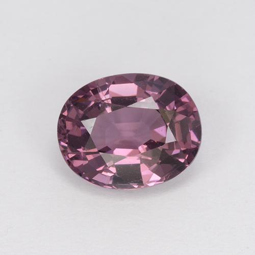 Espinélio roxo natural 1,21ct, corte oval, VVS-VS