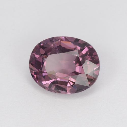 Espinélio roxo natural 1,21ct, corte oval, VVS-VS