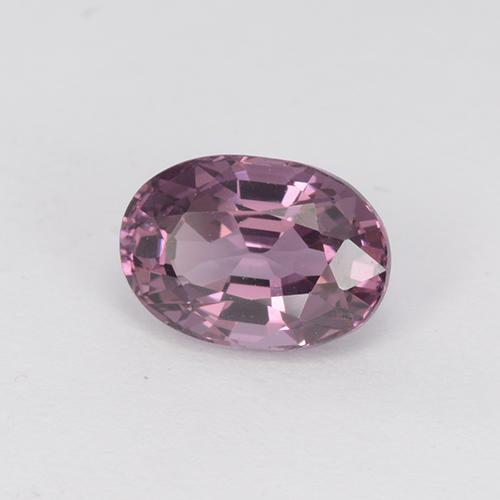 Espinélio Roxo médio-escuro Natural 1.24ct, Corte Oval, VVS-VS