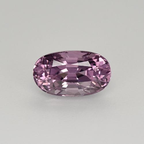 Espinélio Roxo médio-escuro Natural 1.11ct, Corte Oval, VVS