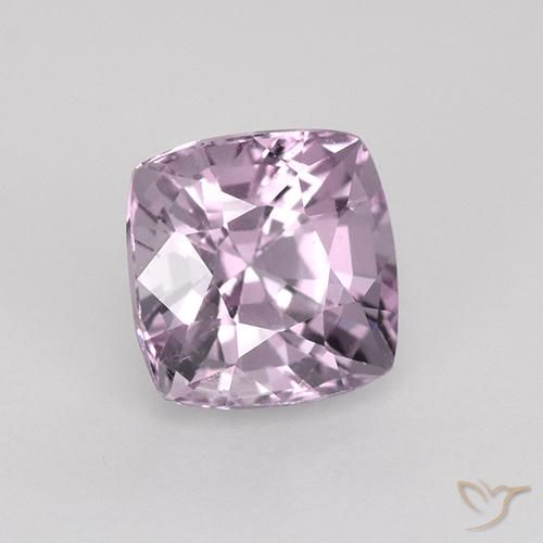Espinélio Roxo Rosado Claro Natural 1.12ct, Almofada, VVS-VS