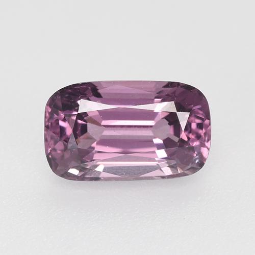 Espinélio roxo natural 1,05ct, almofada cortada, VVS-VS