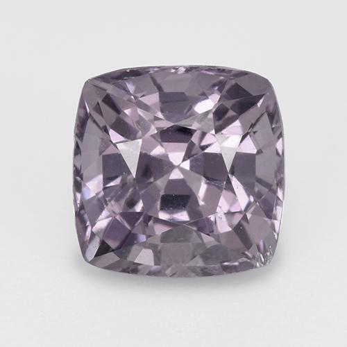 Espinélio cinza natural 1,36ct, almofada cortada, VVS-VS