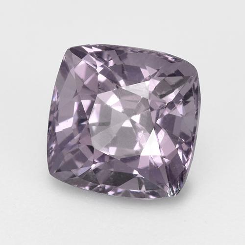 Espinélio cinza natural 1,36ct, almofada cortada, VVS-VS