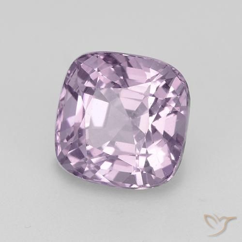 Espinélio Luz roxa Natural 1.18ct, Almofada, VVS-VS
