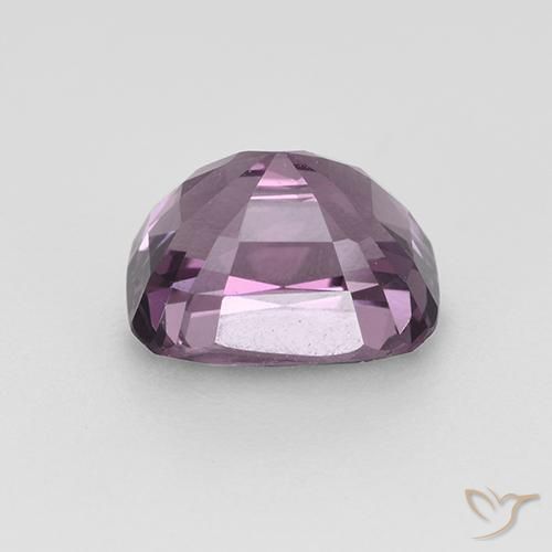 Espinélio uva roxa Natural 1.41ct, Almofada cortada, VVS-VS