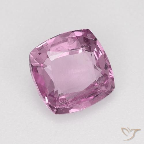Espinélio roxo médio Natural 0.81ct, Almofada, VVS-VS