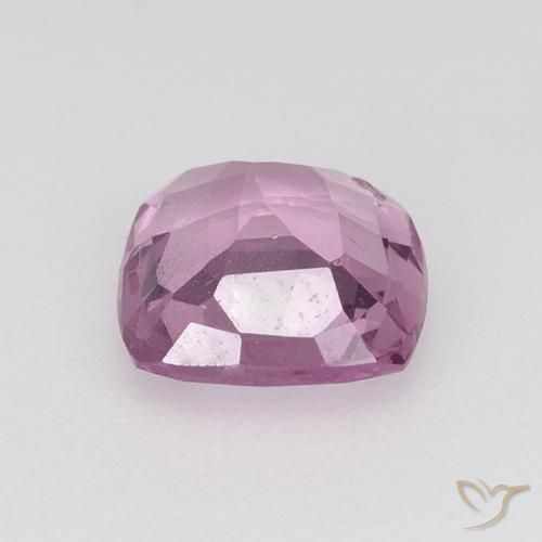 Espinélio roxo médio Natural 0.81ct, Almofada, VVS-VS