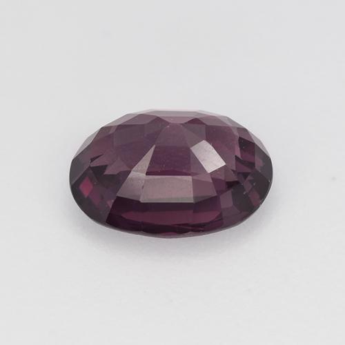 Espinélio roxo natural 1,20ct, corte oval, VVS