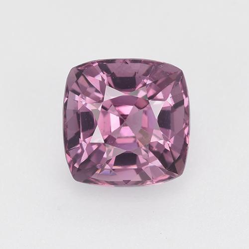 Espinélio roxo natural 1,10ct, almofada cortada, VVS