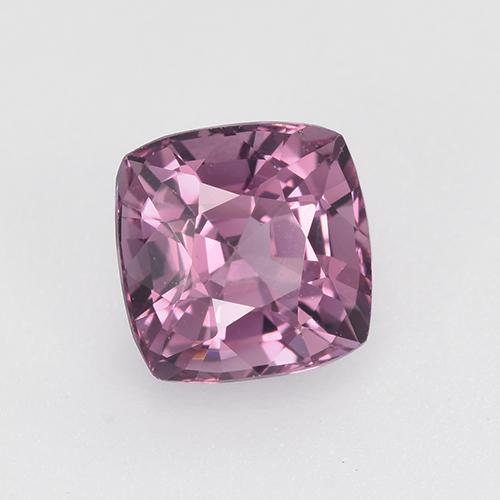 Espinélio roxo natural 1,10ct, almofada cortada, VVS