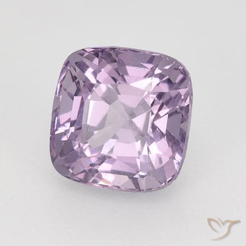 Espinélio Violeta médio Natural 1.17ct, Almofada, VVS