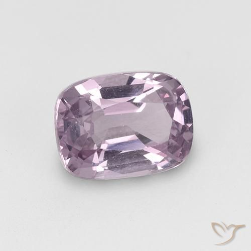 Espinélio Roxo Uva Muito Claro Natural 1.04ct, Almofada, VVS