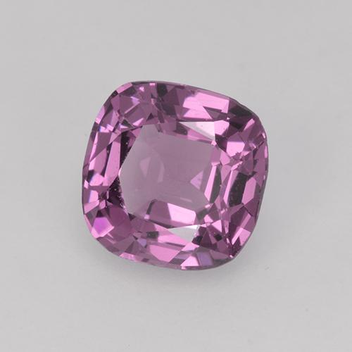 Espinélio roxo natural 1,03ct, almofada cortada, VS
