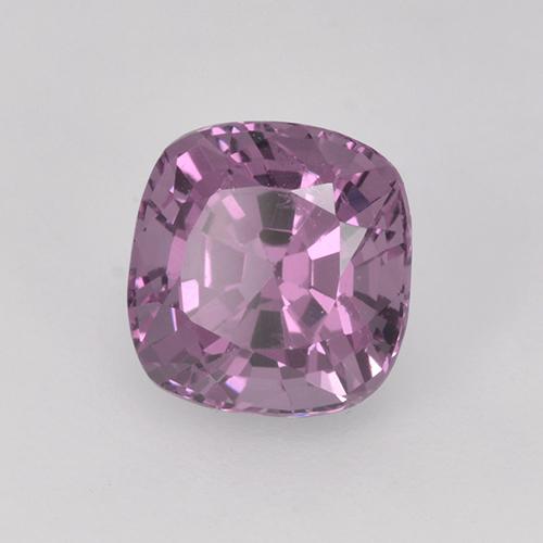 Espinélio roxo natural 1,34ct, almofada cortada, VS