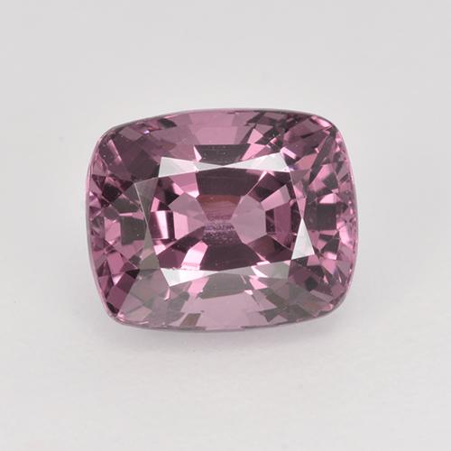 Espinélio roxo natural 1,77ct, almofada cortada, VVS-VS