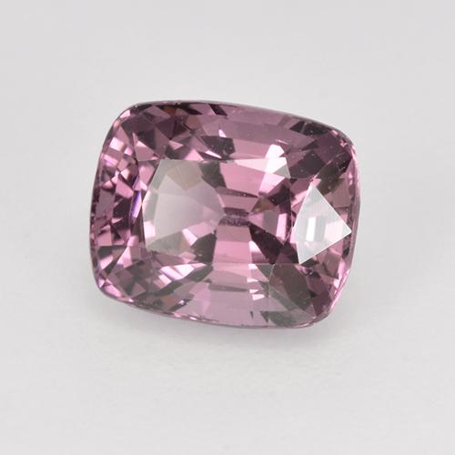 Espinélio roxo natural 1,77ct, almofada cortada, VVS-VS