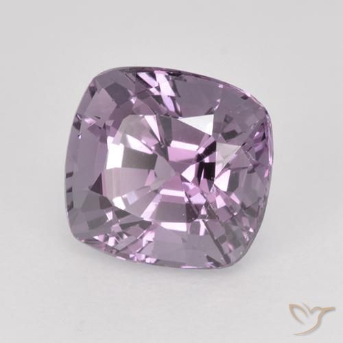 Espinélio roxo médio Natural 1.54ct, Almofada, VVS-VS