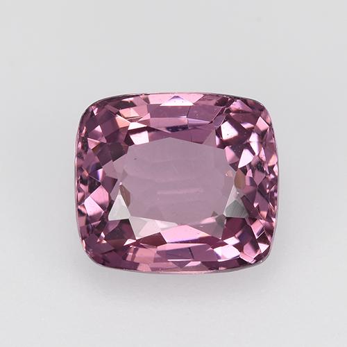 Espinélio rosa natural 1,61ct, almofada cortada, VVS-VS