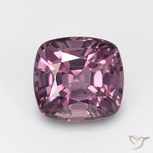 1.55ct Natural ameixa roxa Espinélio, Almofada, VVS-VS