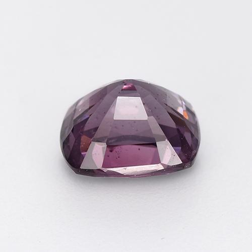 Espinélio roxo natural 1,33ct, almofada cortada, VS