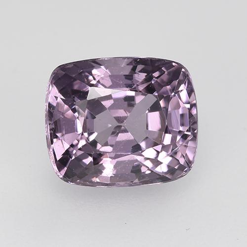 Espinélio roxo natural 1,78ct, almofada cortada, VVS-VS