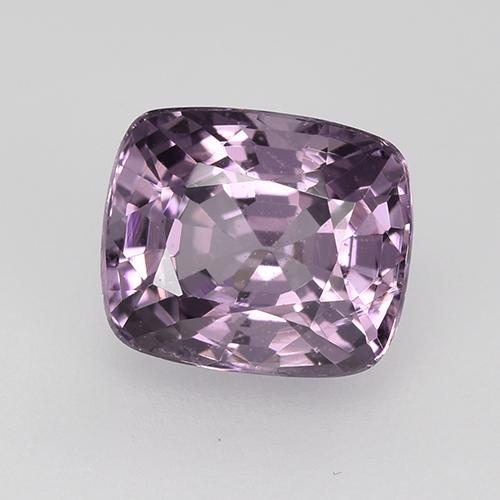 Espinélio roxo natural 1,78ct, almofada cortada, VVS-VS
