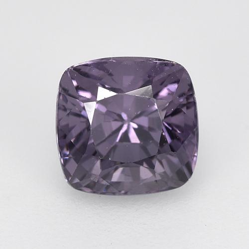 Espinélio violeta natural 1,86ct, almofada cortada, VVS-VS