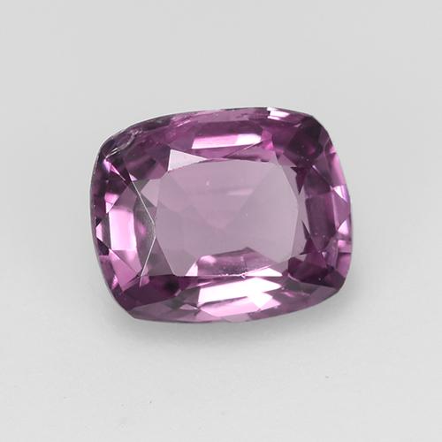 Espinélio roxo natural 0,94ct, almofada cortada, VVS