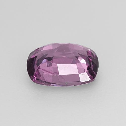 Espinélio roxo natural 0,94ct, almofada cortada, VVS