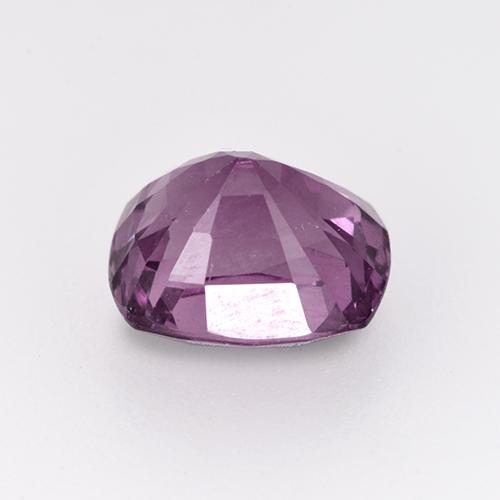 Espinélio roxo natural 1,27ct, almofada cortada, VS