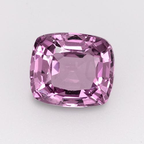 Espinélio roxo natural 1,17ct, almofada cortada, VVS-VS