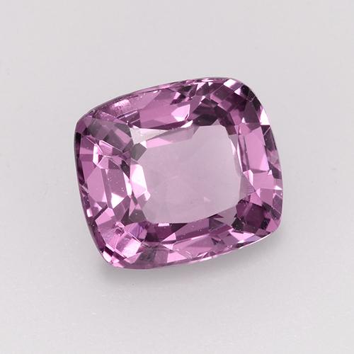 Espinélio roxo natural 1,17ct, almofada cortada, VVS-VS