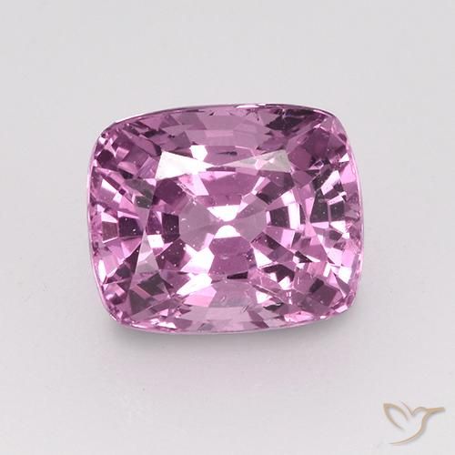 1.36ct Natural roxo médio Espinélio, Almofada, VS